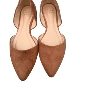 A New Day Women's Brown Suede Loafers
